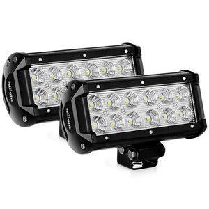 LED Fog Lights For Jeep Wranglers LED Light Bar 2PCS 36w 6.5 Inch Off Road Flood Lights