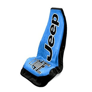 Blue Universal Fit Jeep Wrangler Seat Protector Towel Cover