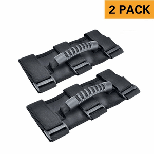 Jeep Grab Handles For Roll Bars (2 Pack) Easy-to-Fit 3 Straps Design Fits 1987-2021 Models
