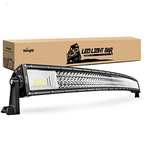 52-Inch 783W Jeep LED Light Bar With LED Driving Lights For Jeep JK Wrangler 2007-2018