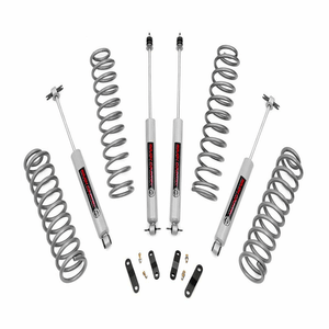 2.5-Inch Jeep Lift Kit For 2007-2018 Jeep Wrangler JK 4DR With N3 Premium Shocks