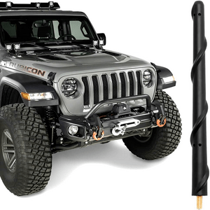 Replacement 7-Inch Jeep Antenna For Jeep Wrangler JK JKU JL JLU 2007-2024 Models