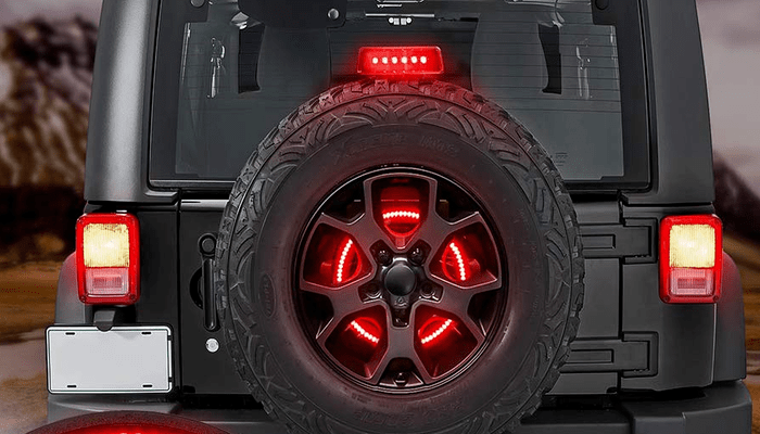 Jeep Spare Tire Brake Light